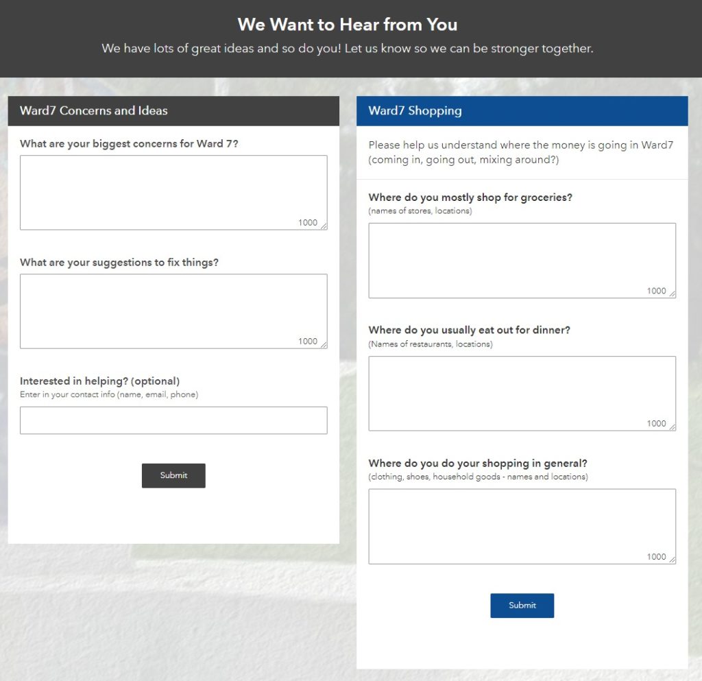 ward7 survey